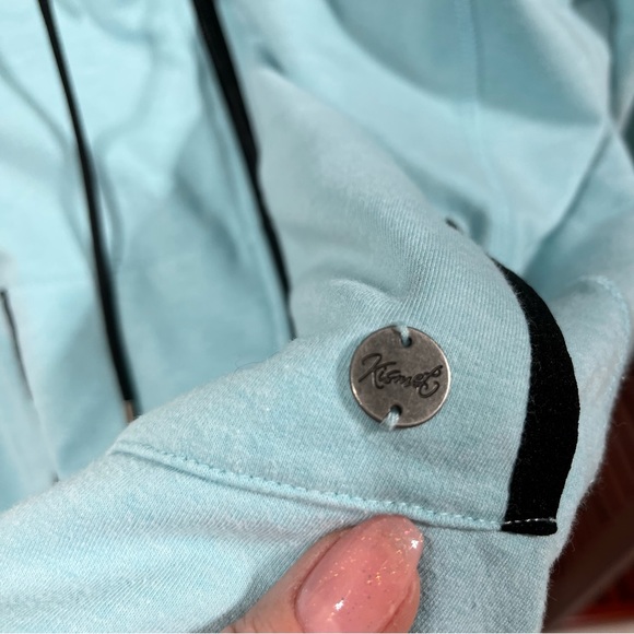 Kismet womens Medium summer zip up - Picture 2 of 5